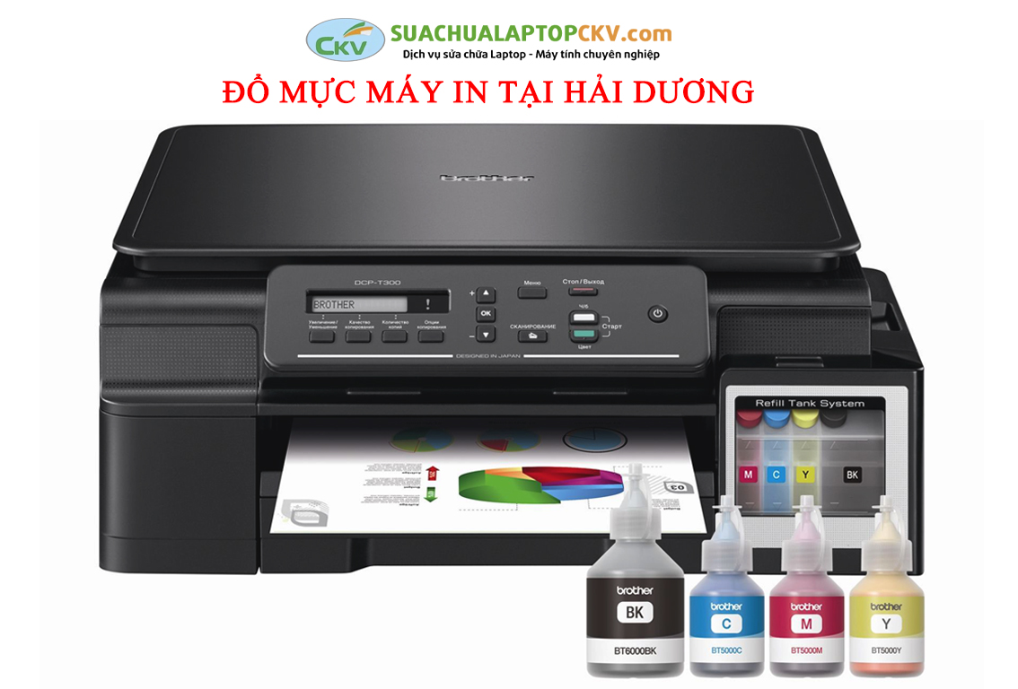 Đổ Mực Máy In Tại Hải Dương